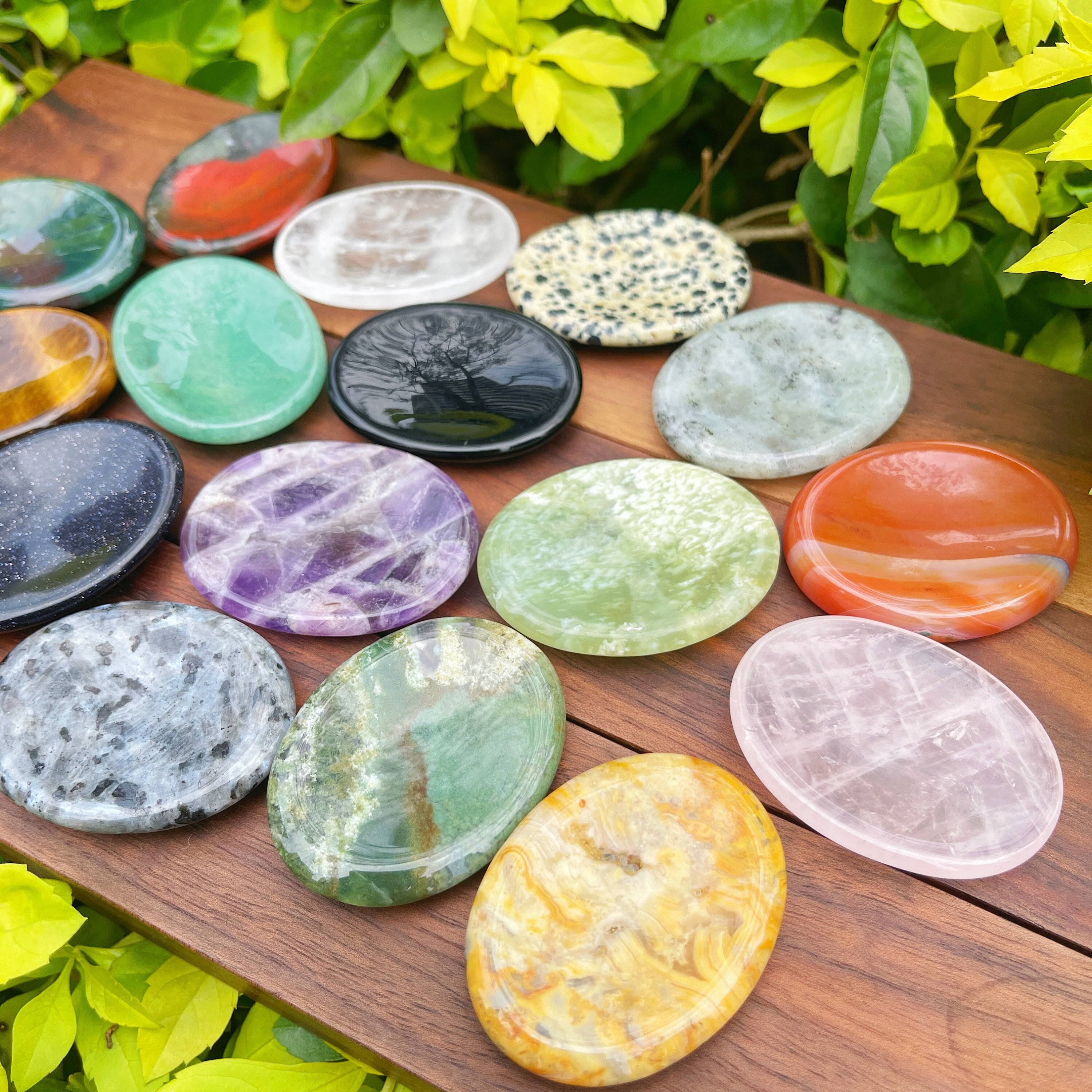 🎁 Last Day Promotion 50% OFF🔥 - Natural Crystal Worry Stone