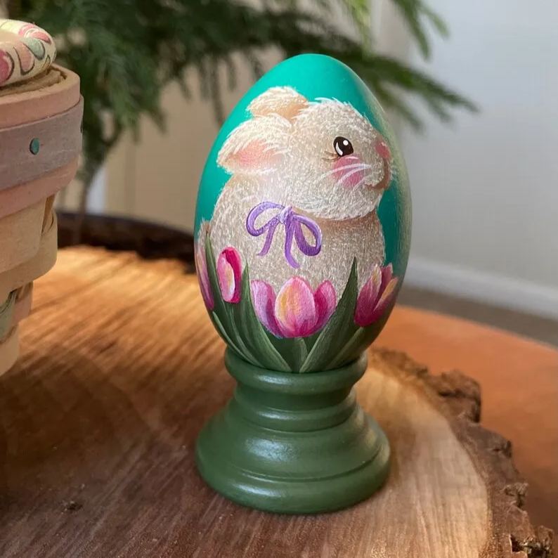 🔥🔥2026 Easter Gift 50% Off - Wooden Easter Egg