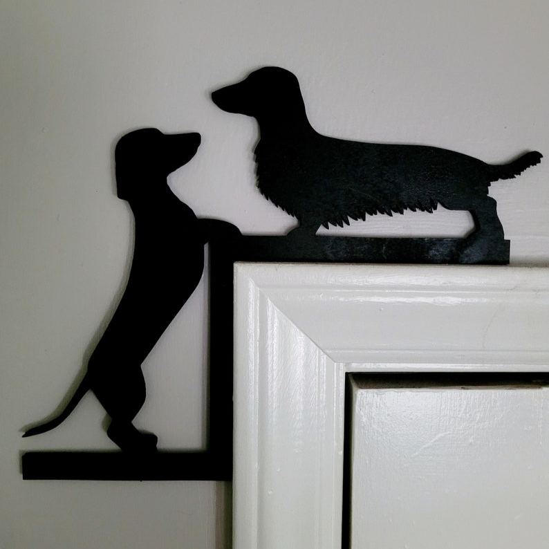 💝💝Last Day Gift 50% Off--Metal Adorable Pet Door Topper