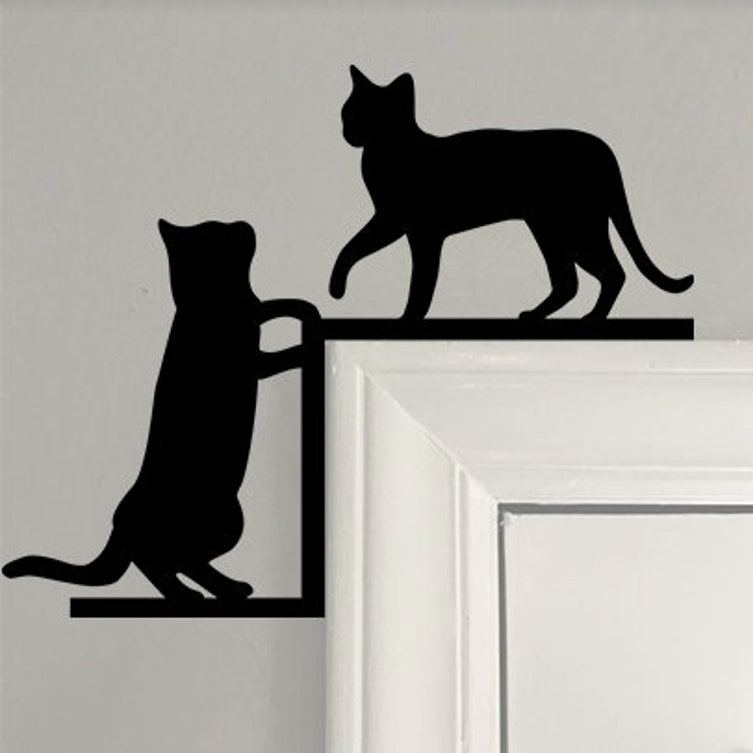 💝💝Last Day Gift 50% Off--Metal Adorable Pet Door Topper