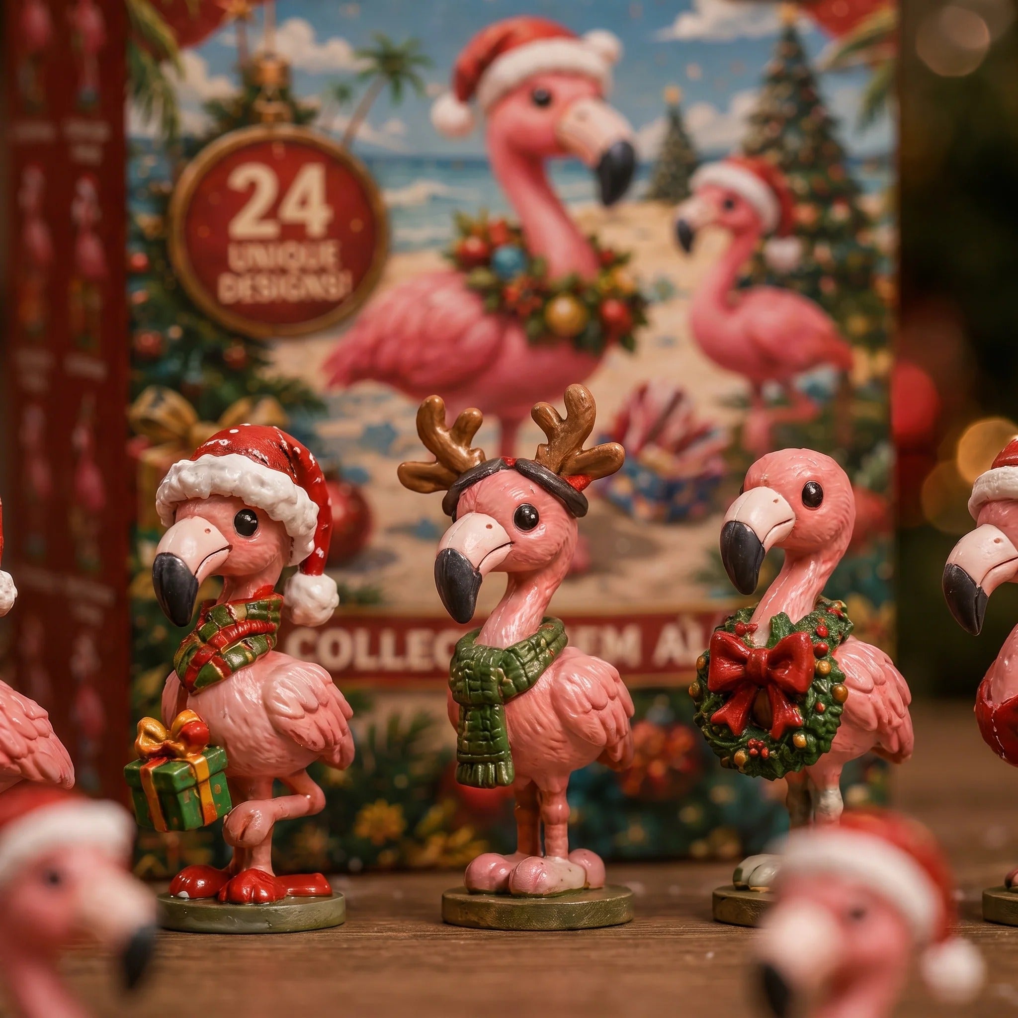🎁2026 Christmas Flamingo Advent Calendar– Every Day Brings New Surprises 🎄✨