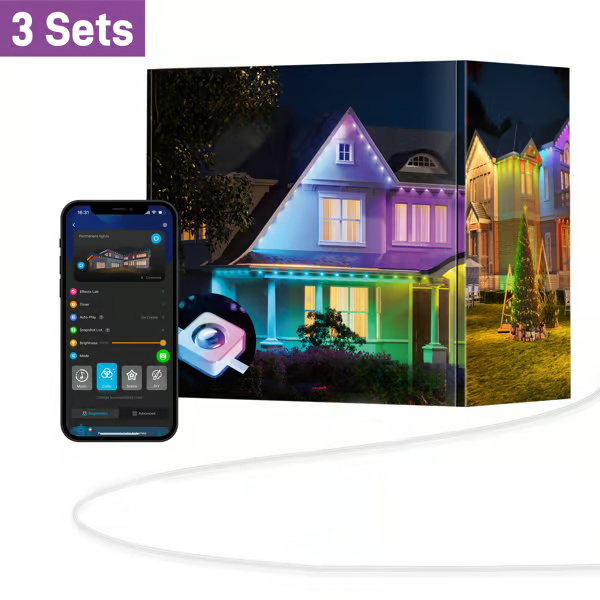 🔥Last Day Promotion 70% OFF🔥 - Smart Rainbow LED Permanent Outdoor Light