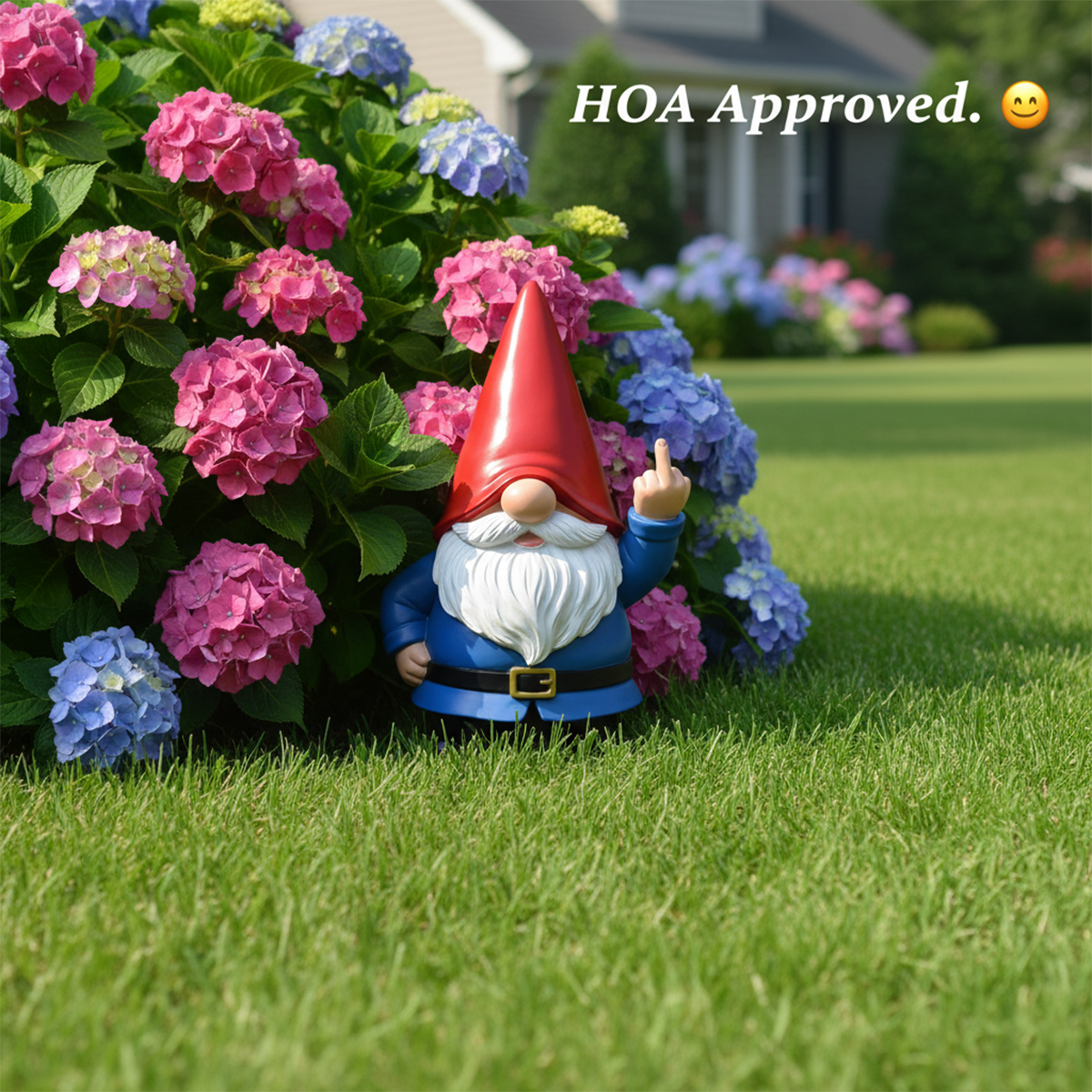 🔥Hot Sale 49% OFF -The Grumpy Guardian: Rude Middle Finger Gnome