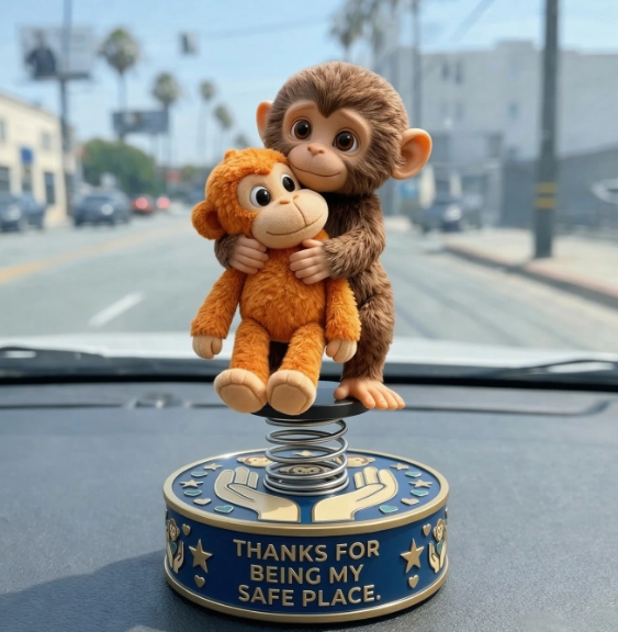 Punch & Friends: Little Monkey The Dashboard Guardian