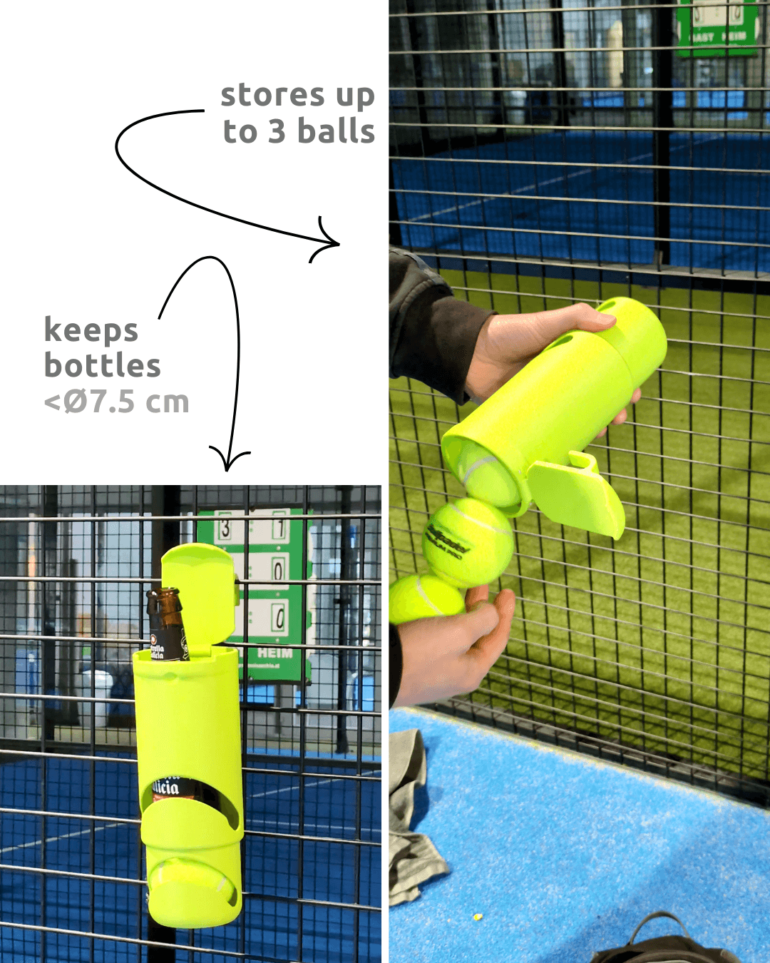 The Ultimate Padel Fence Rack | All-in-One Court Gear Organizer 🎾