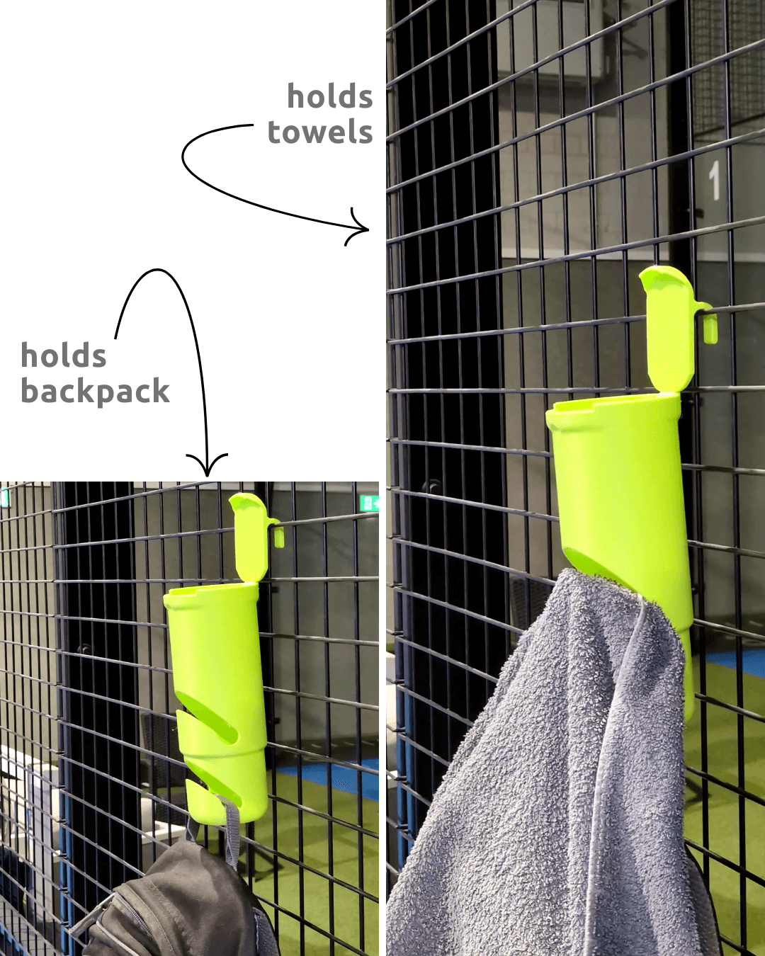 The Ultimate Padel Fence Rack | All-in-One Court Gear Organizer 🎾