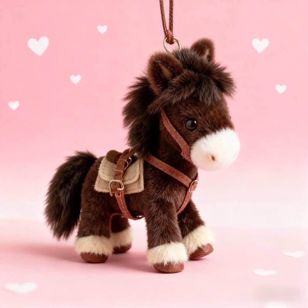 🐎𝗧𝗵𝗲 𝗟𝗶𝘁𝘁𝗹𝗲 𝗕𝗿𝗼𝘄𝗻 𝗣𝗼𝗻𝘆 𝗣𝗹𝘂𝘀𝗵 𝗞𝗲𝘆𝗰𝗵𝗮𝗶𝗻