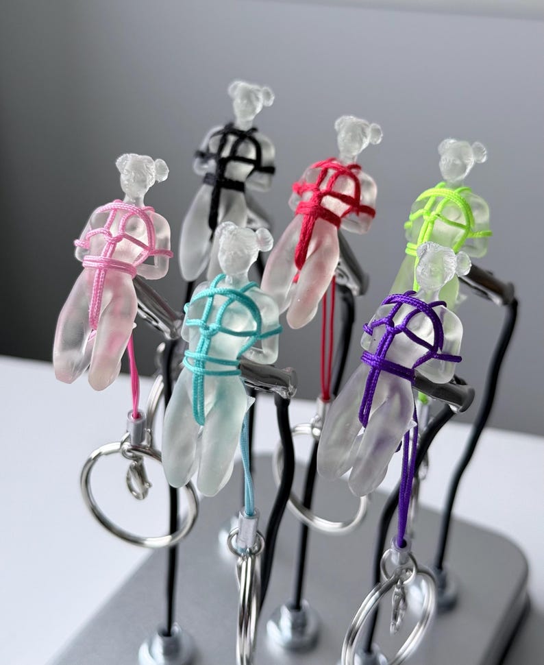 Shibari Girl Keychain