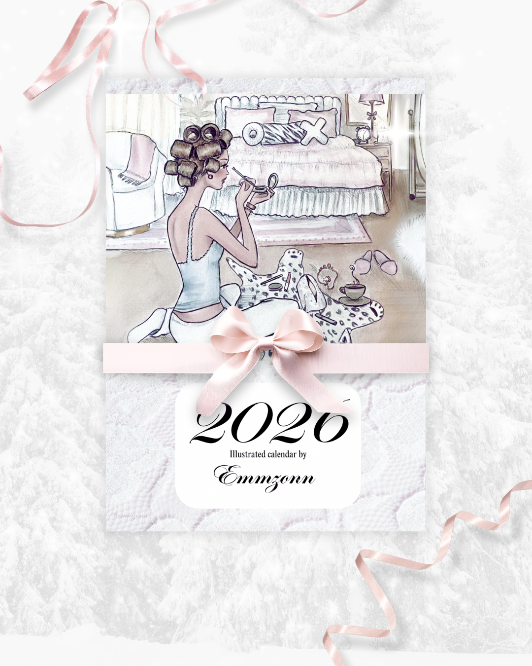 2026 Watercolor Illustration Calendar 