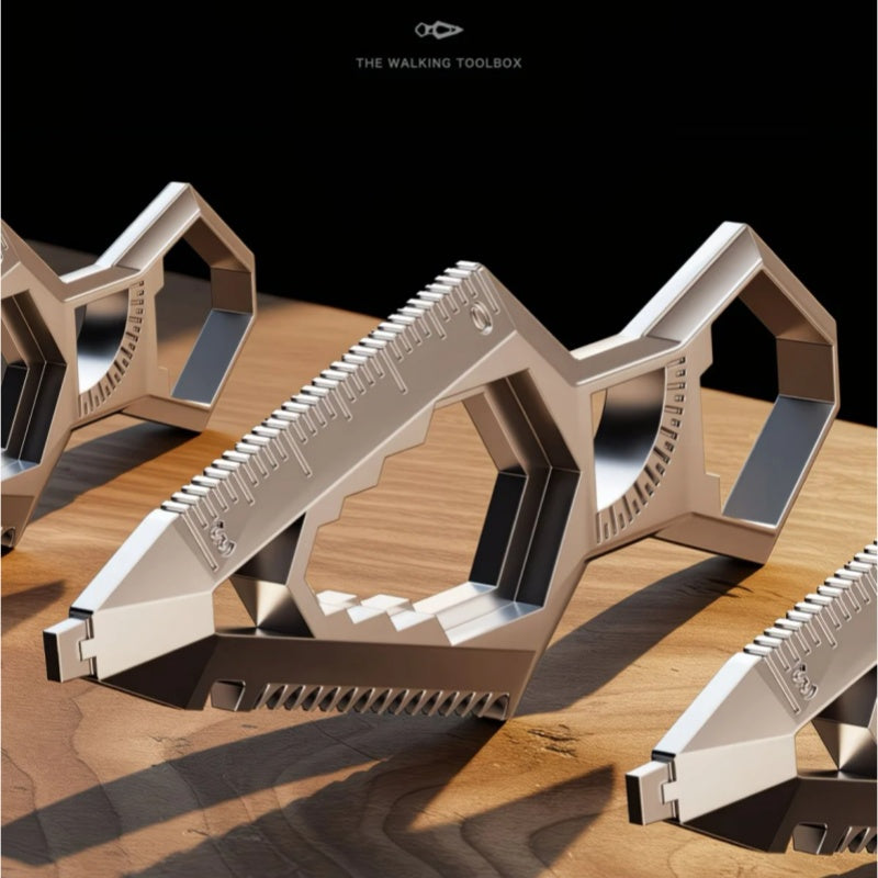 EDC Keychain Multi-Functional Portable Pocket Tool Bottle Opener