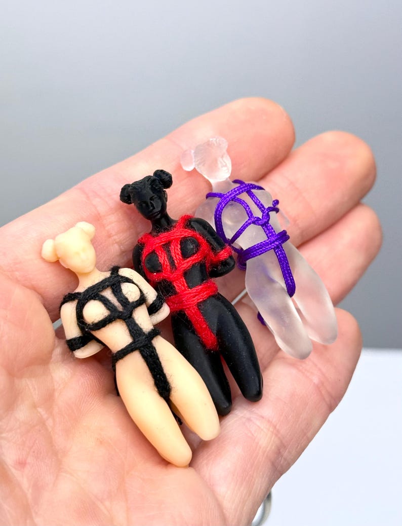 Shibari Girl Keychain