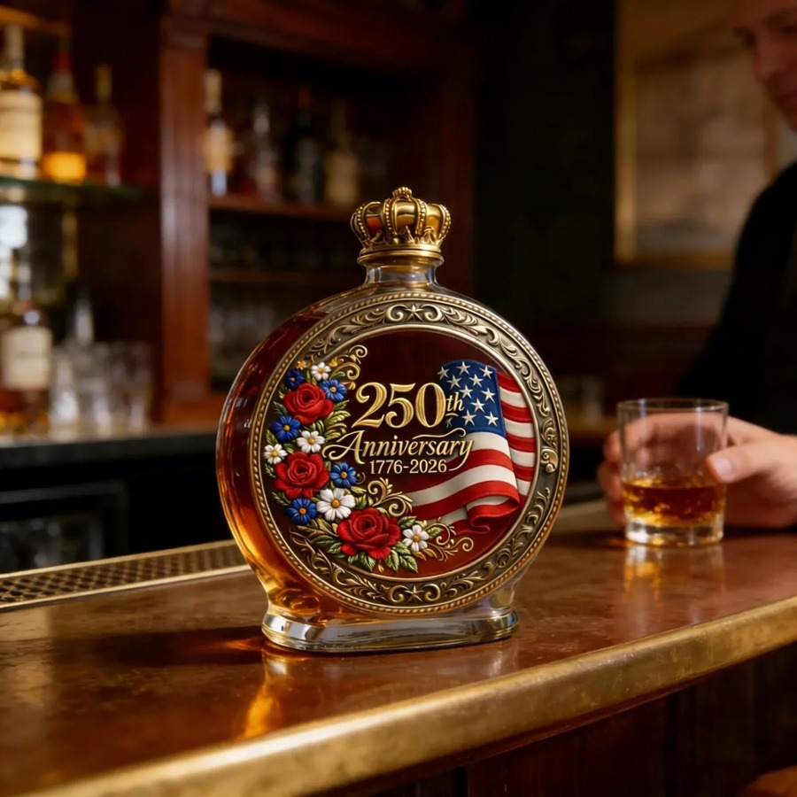250th Anniversary Commemorative Whiskey Bottle