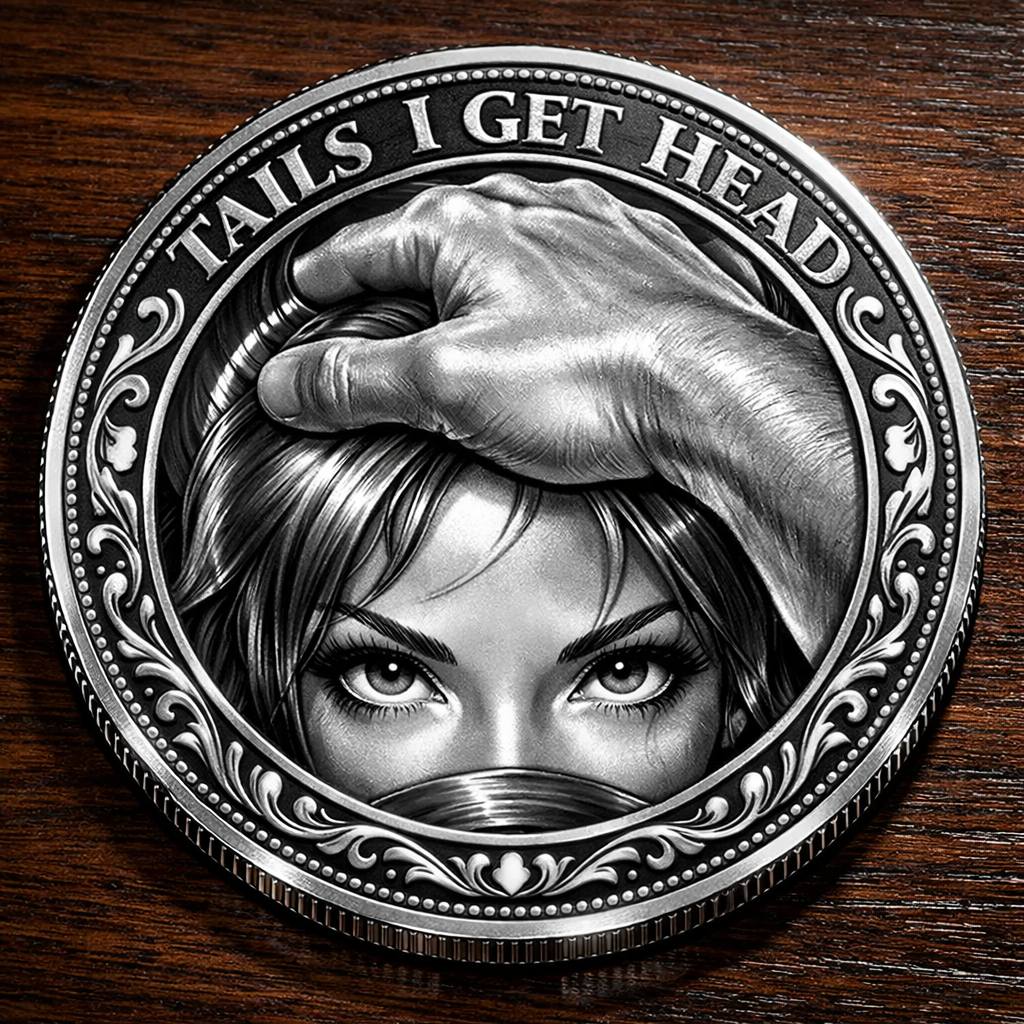 🌹Early Valentine Sale -❤️Heads I Get Tail / Tails I Get Head Commemorative Coin