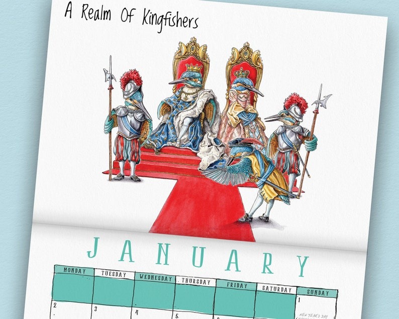 2025 Curious Collective Nouns Calendar