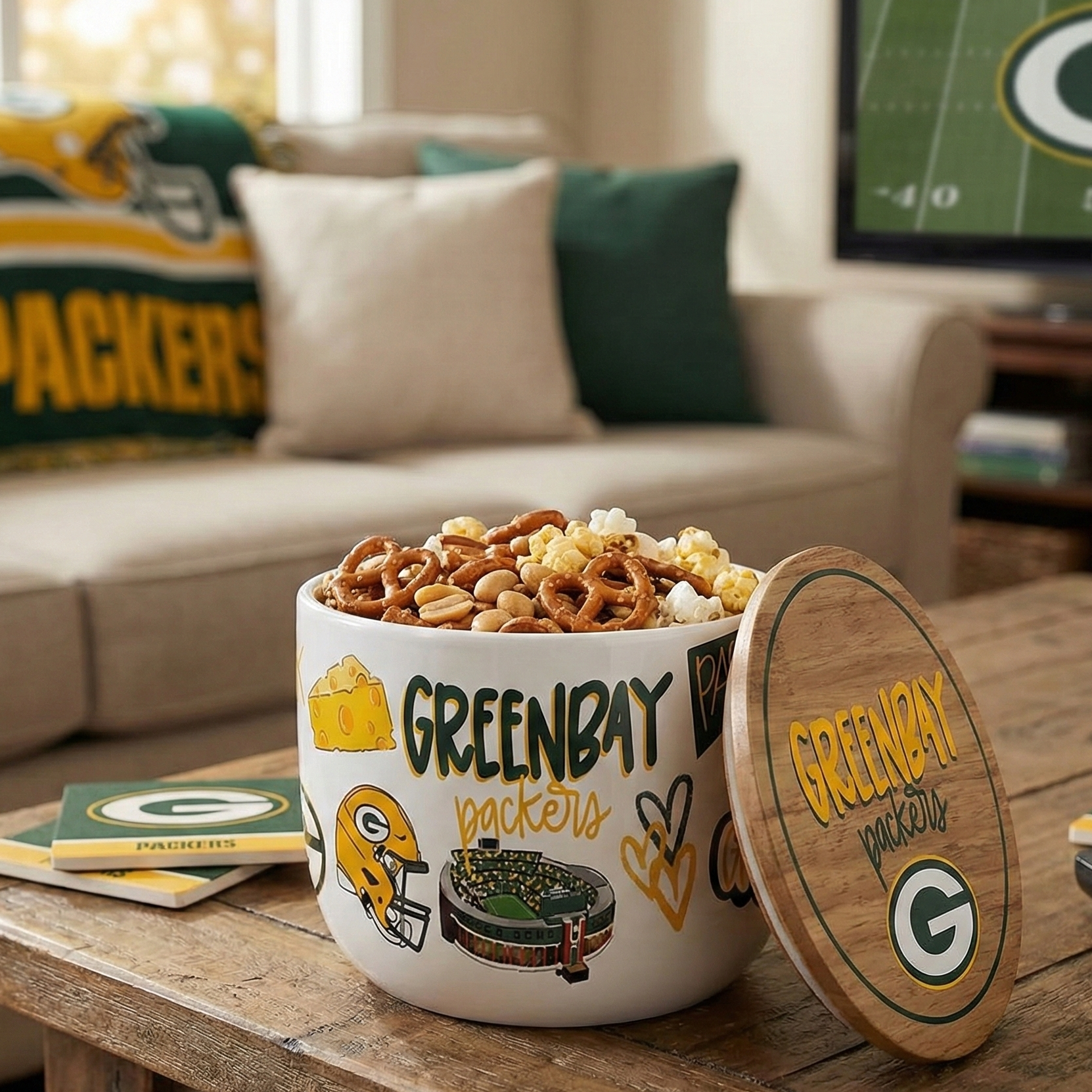 🏈 Football Snack Jar