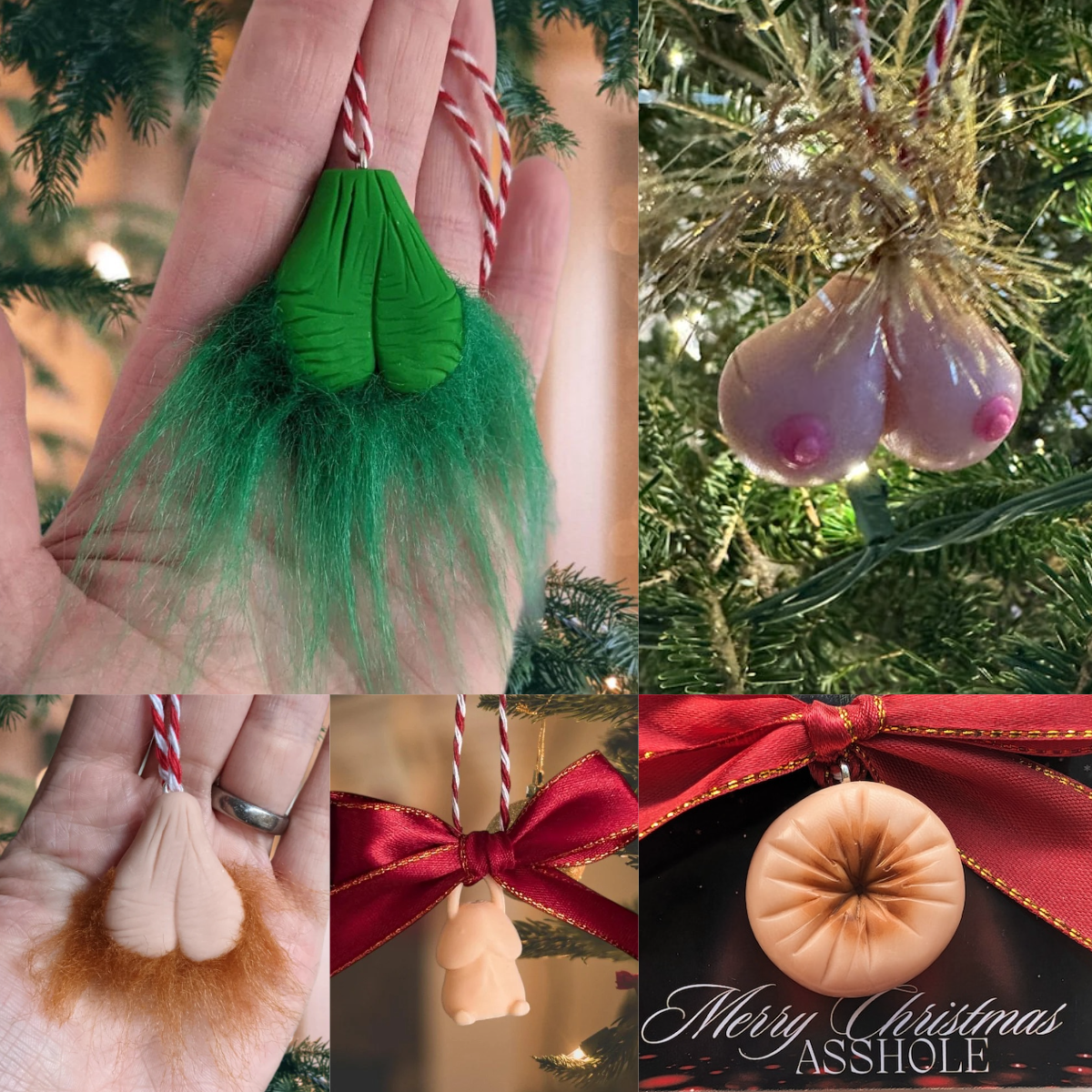 🔥Christmas Pre-Sale 50% OFF✨Hairy Grinchy ball balls Christmas Ornament