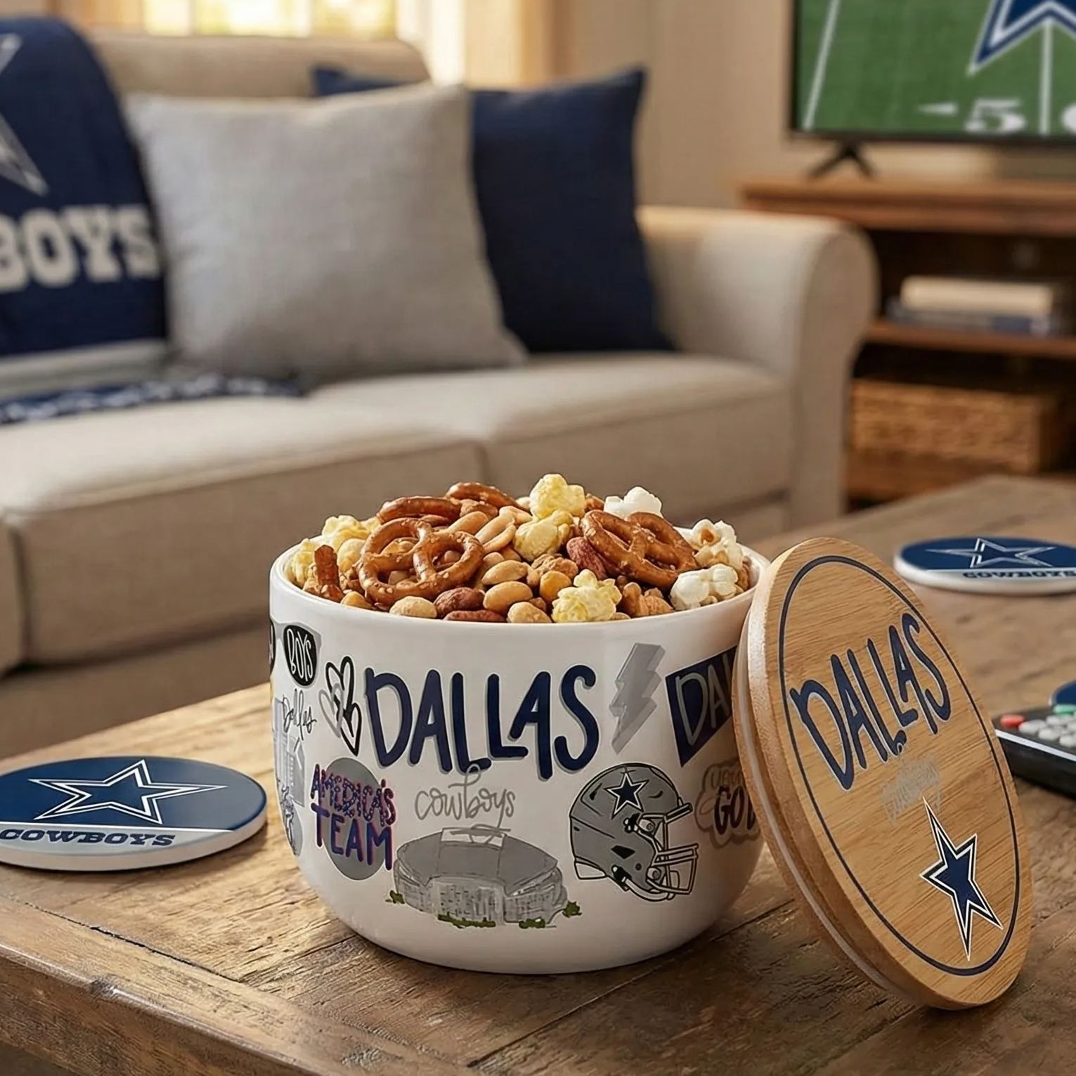 🏈 Football Snack Jar