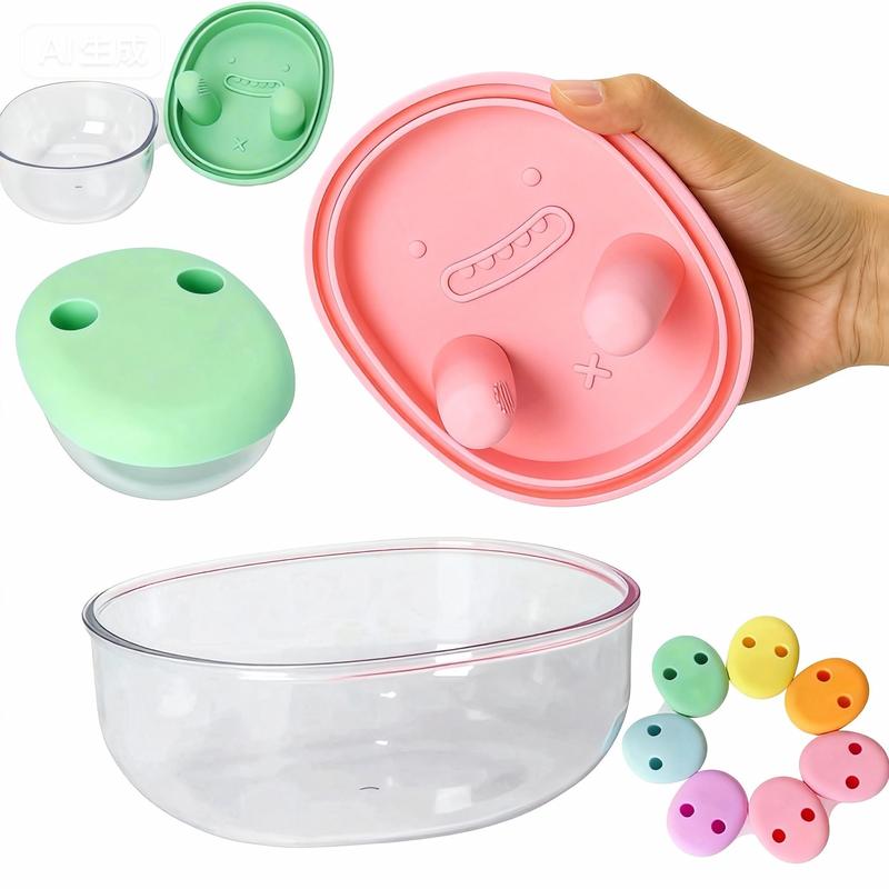2-in-1 No-Mess Snack Container