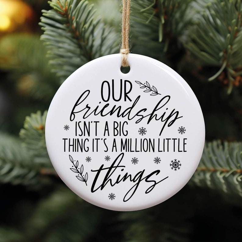  Best Friend Ornament-🎁Awesome Friend