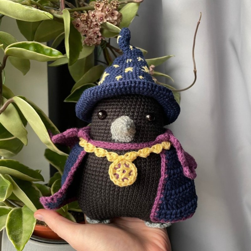 🐦‍⬛Cute Witchy Spooky Plushie