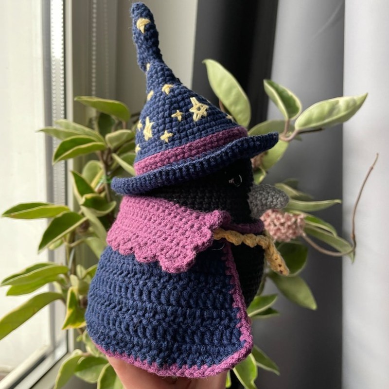 🐦‍⬛Cute Witchy Spooky Plushie