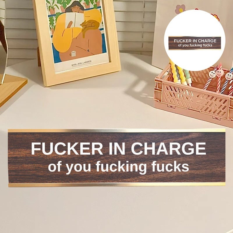 😂Funny Office Decor Sign