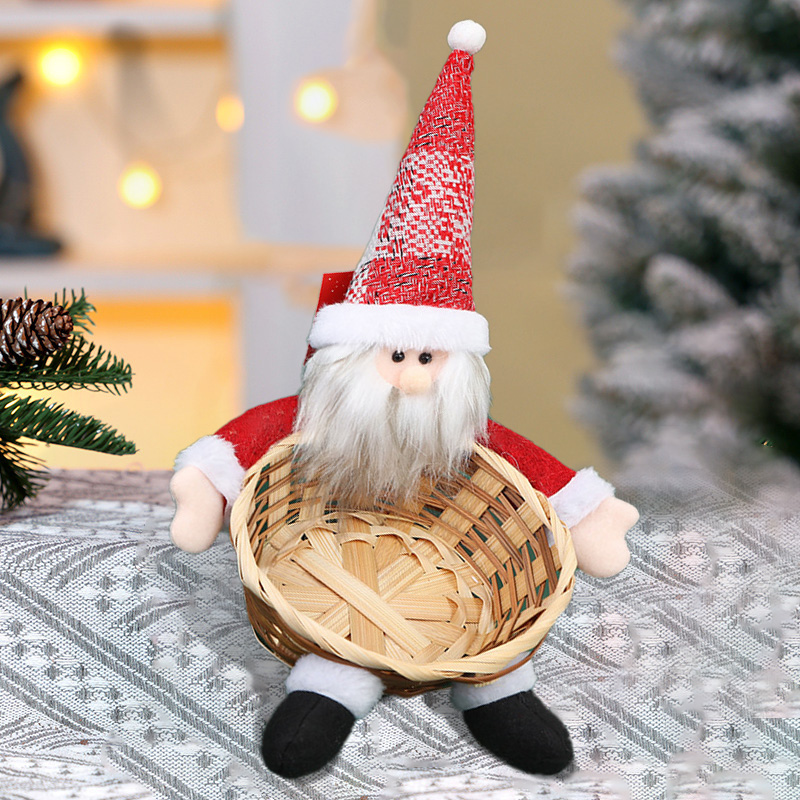 Christmas Candy Storage Basket Decoration