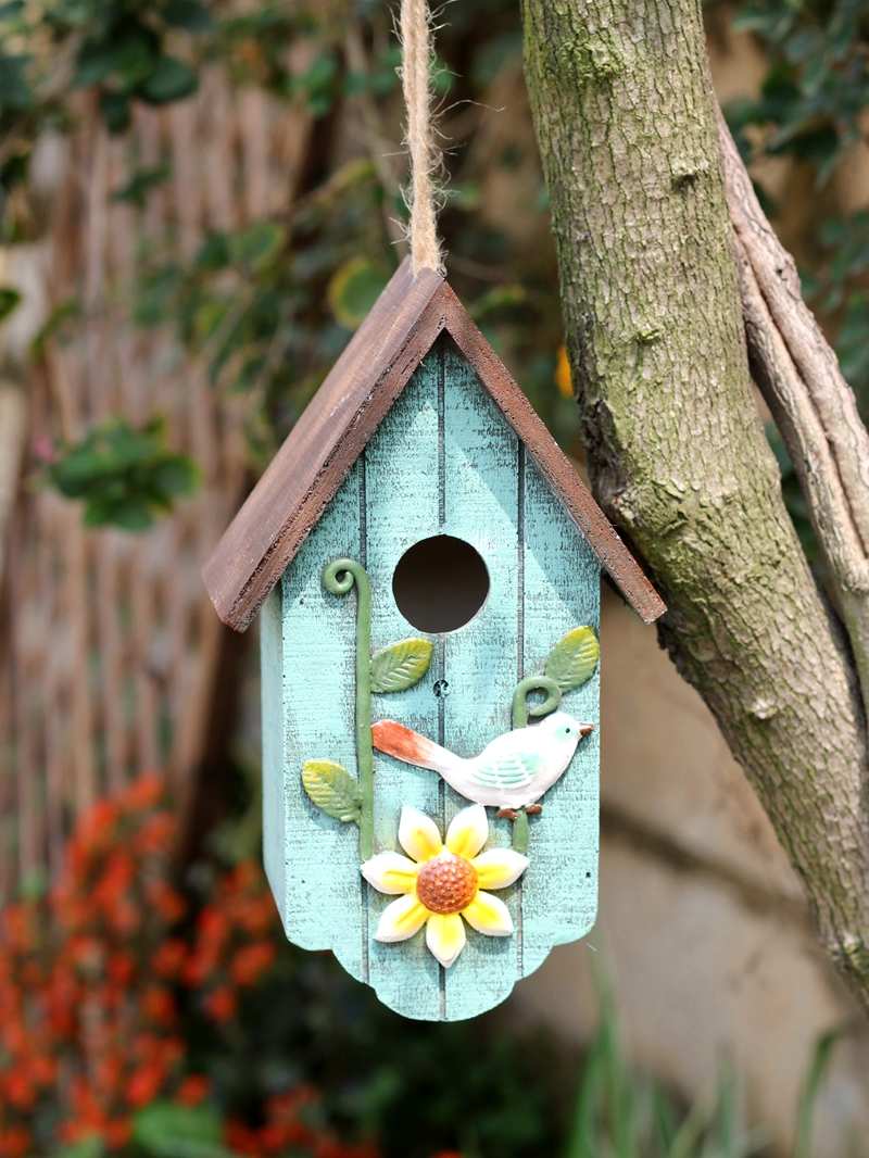 Hanging Bird House Decoration