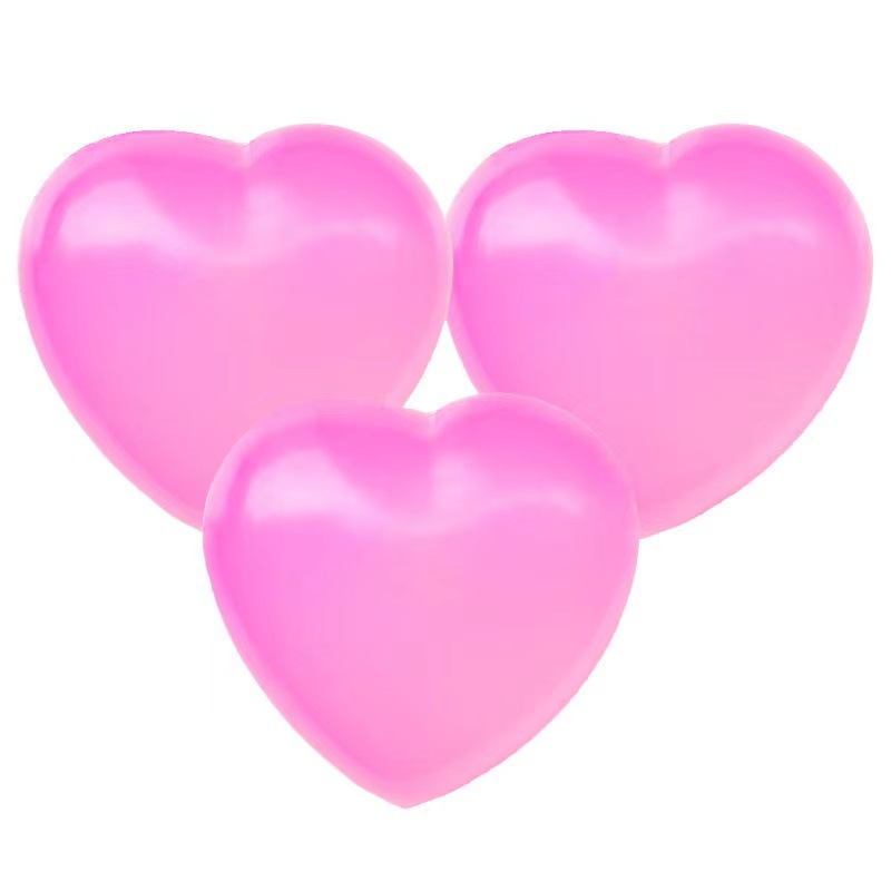Color-Changing Heart Squishy Toy