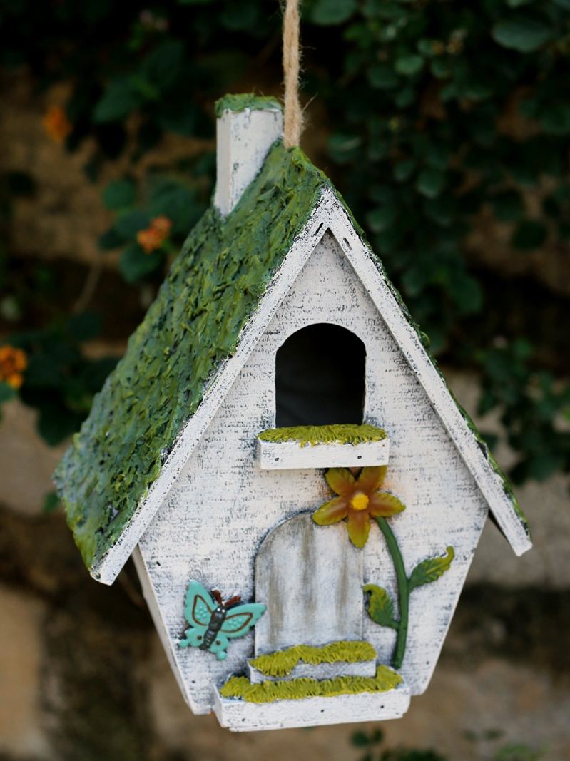 Hanging Bird House Decoration