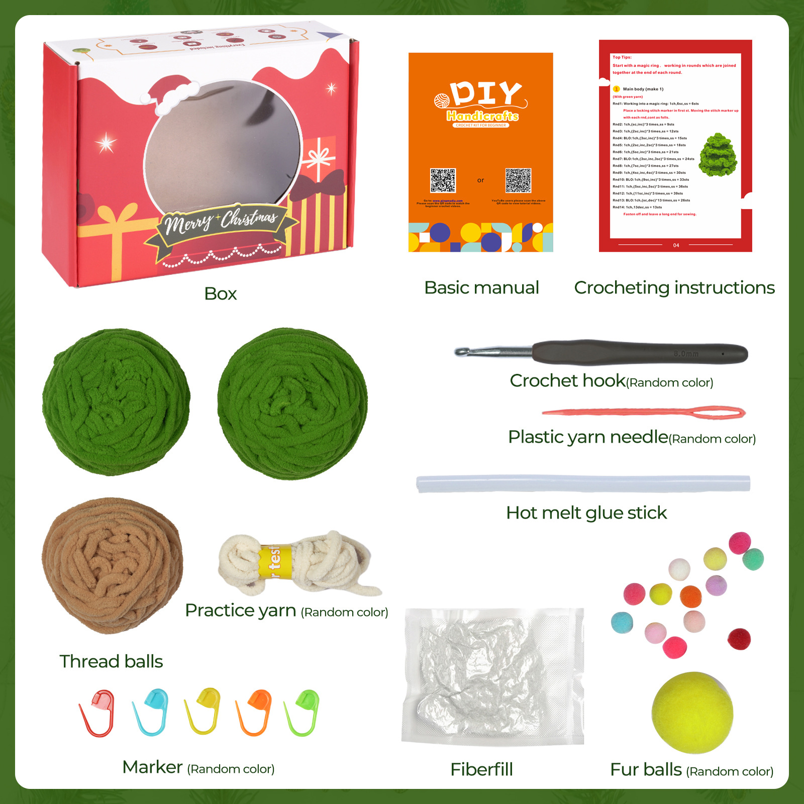 New DIY Crochet Material Kit