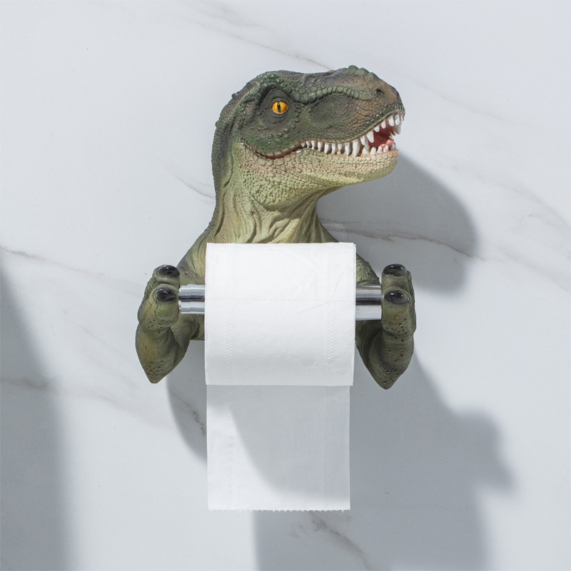🔥🔥Hot Sale-🦖3D Dinosaur Toilet Paper Holder🧻