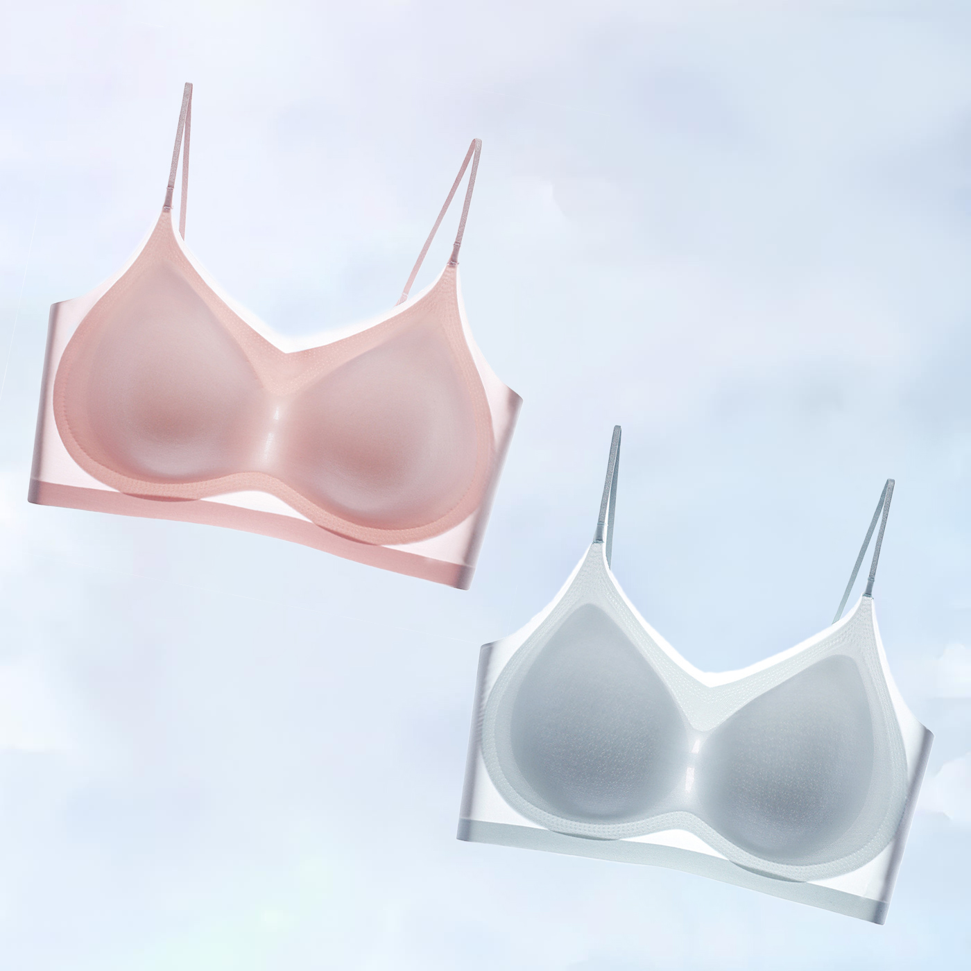 🔥Ultra-thin seamless ice silk comfortable bra