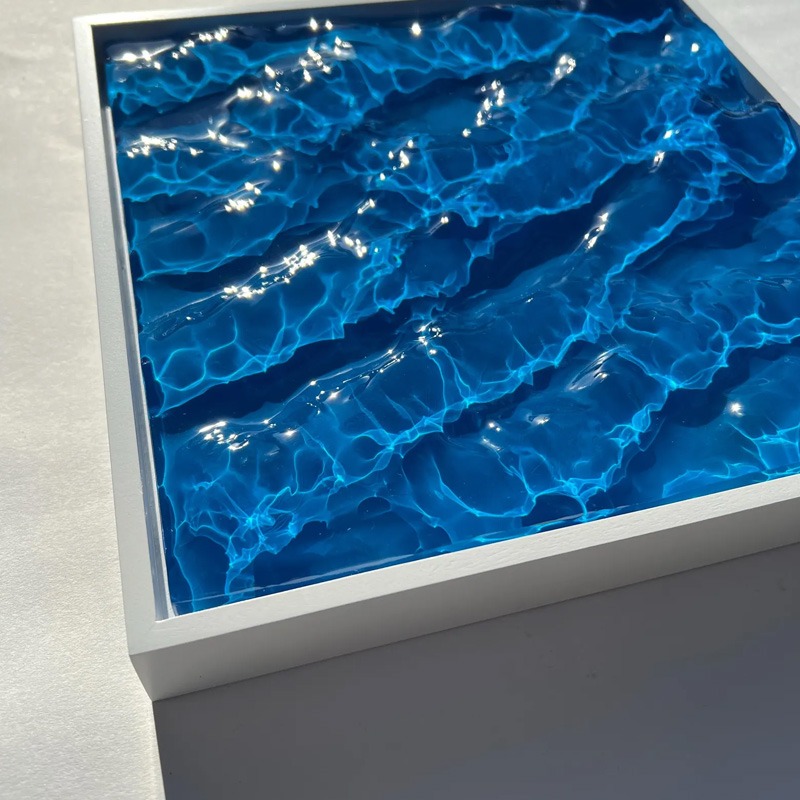 Handmade Water Ripple Sculpture