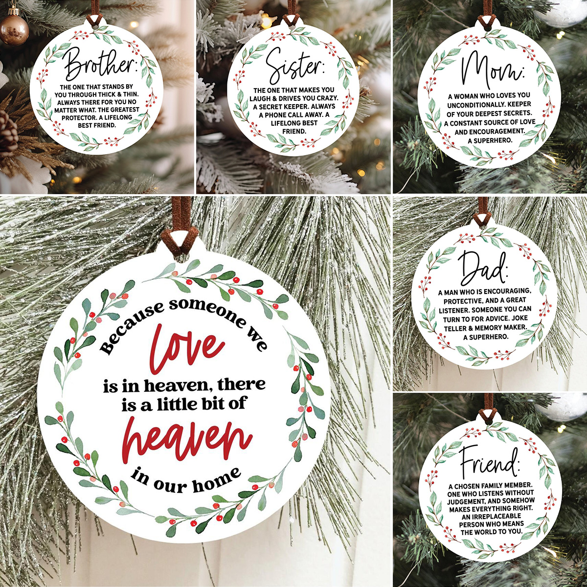 Someone Definition Christmas Ornament