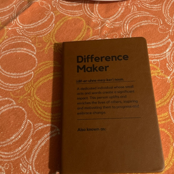 Difference Maker Journal