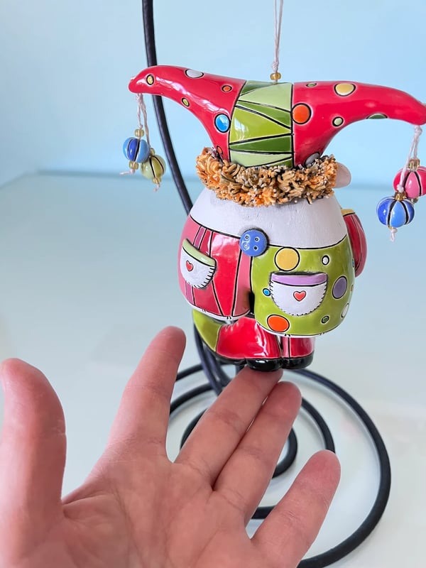 🔥Today's special offer 50% OFF 🌈Colorful Jester Bell Ornaments