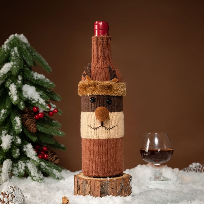 🍷Christmas Wine Bottle Creative Decoration