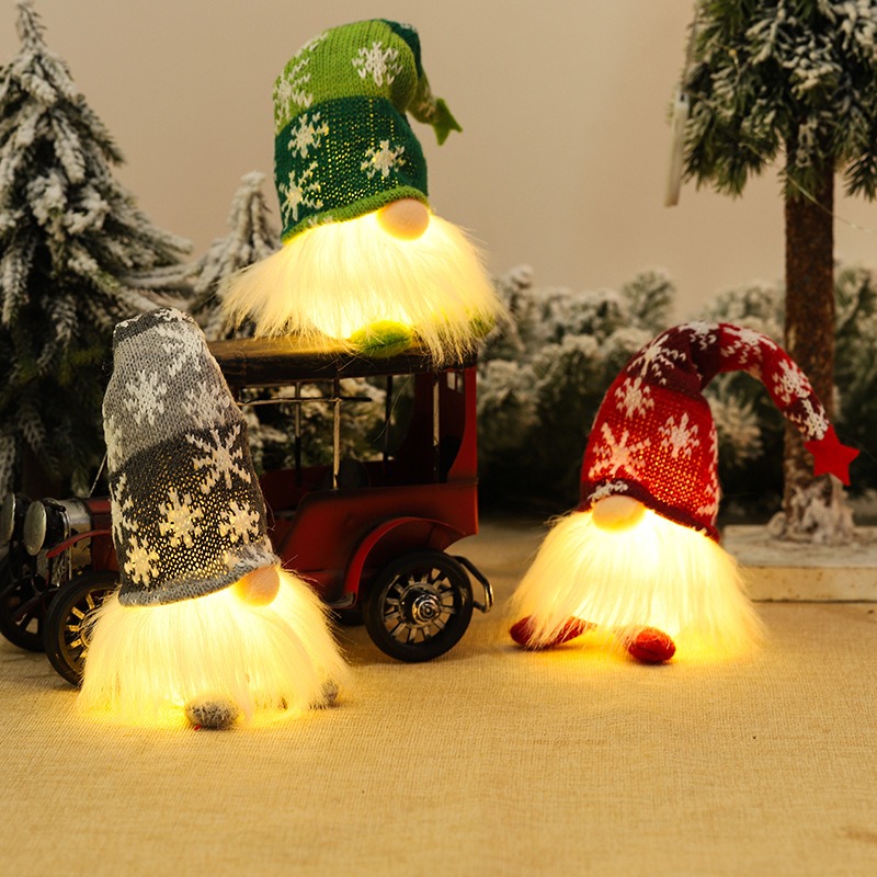 Knitted Forester Doll Ornament
