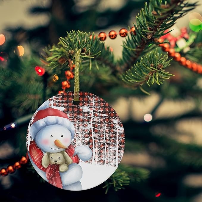 Christmas Snowman Decoration