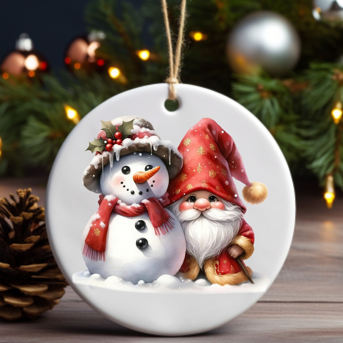 Christmas Snowman Decoration