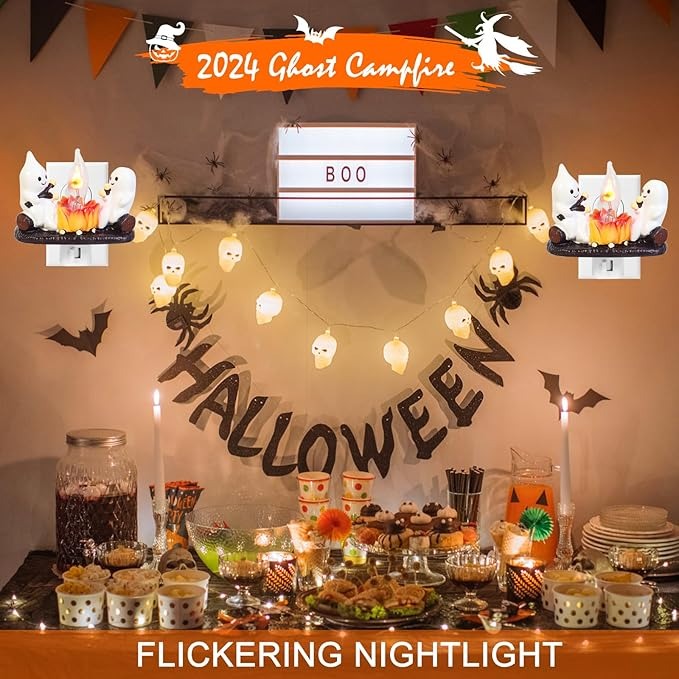 Bonfire Flickering Nightlight