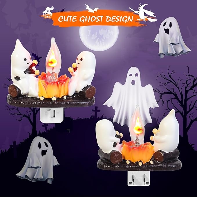 Bonfire Flickering Nightlight