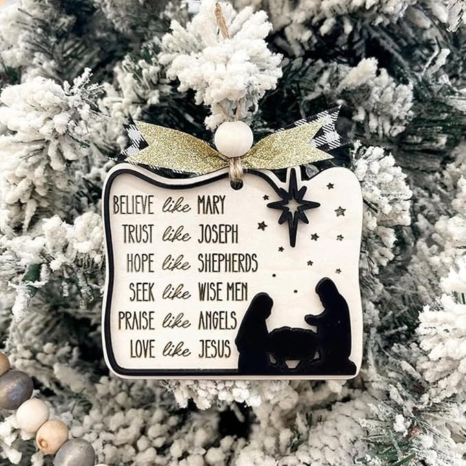 Love Like Jesus Christmas Ornament