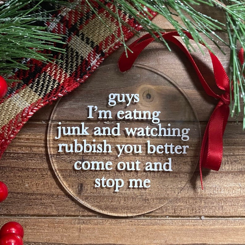 Funny Christmas Ornament