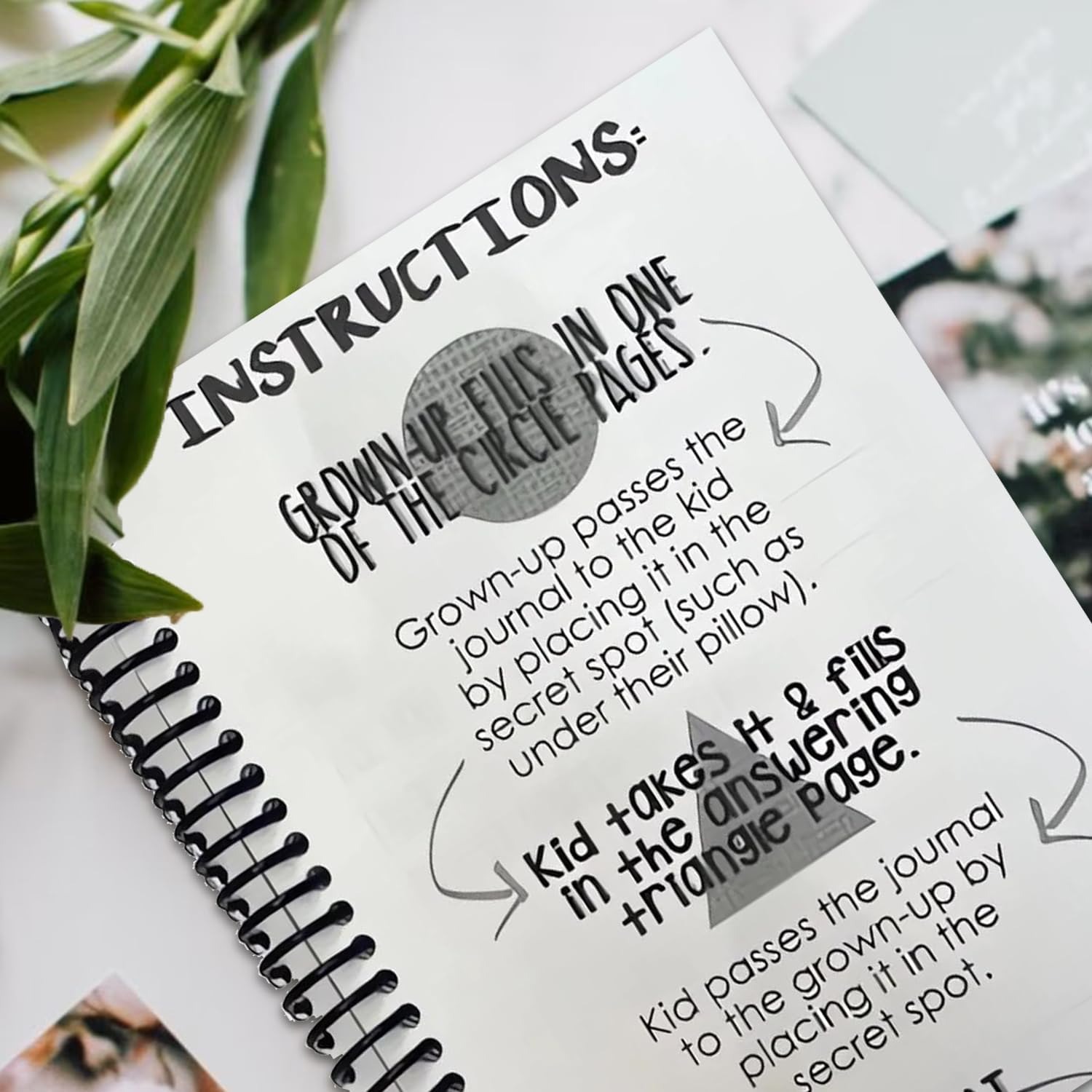 📓Just Between You and Me Kid, Back & Forth Journal