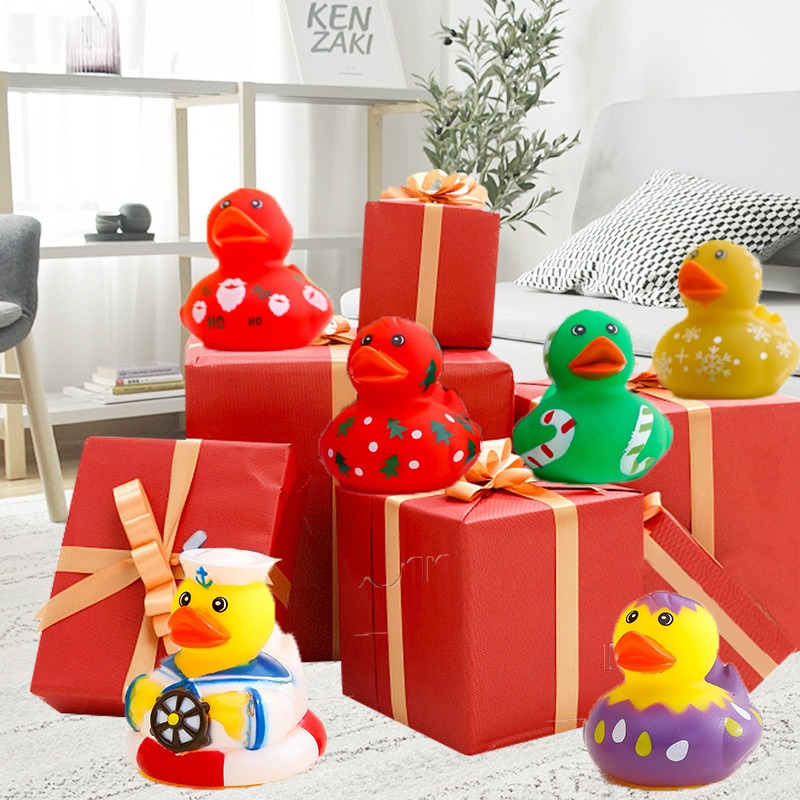 💥Hot Sale💥24 Pcs Children's Christmas Duckling Blind Box