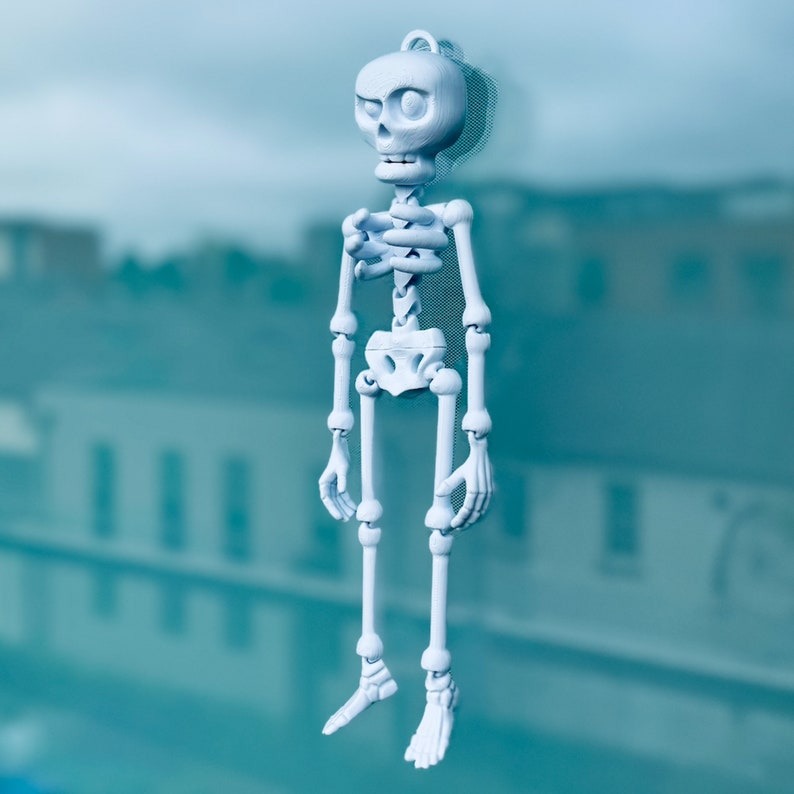💀Flexible 3D Skeleton Man