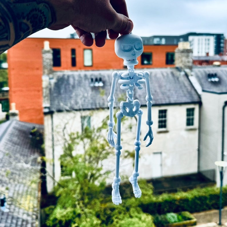 💀Flexible 3D Skeleton Man