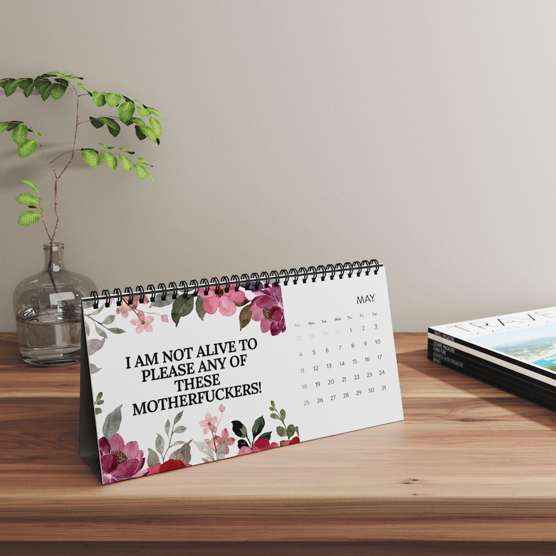 2025 Funny Office Humor Desk Calendar